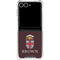 Brown University Primary Logo Galaxy Z Flip7 Clear Case