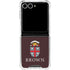 Brown University Primary Logo Galaxy Z Flip7 Clear Case