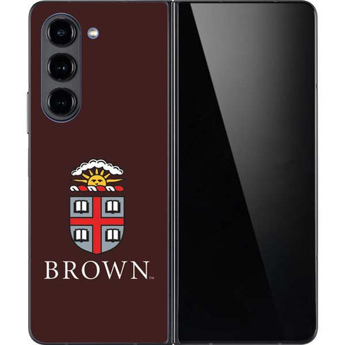 Brown University Primary Logo Galaxy Z Fold5 5G Skin