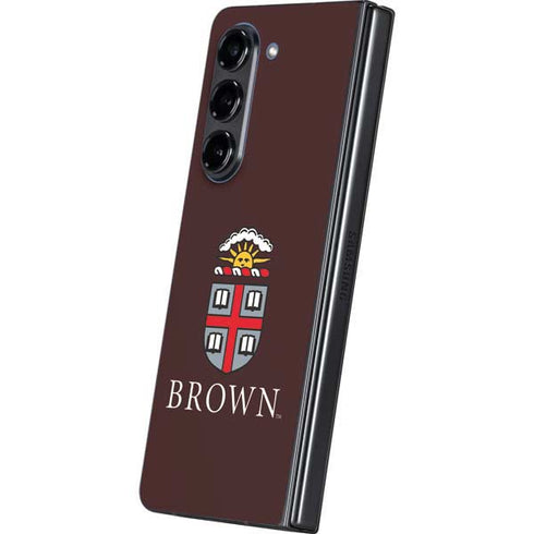 Brown University Primary Logo Galaxy Z Fold5 5G Skin