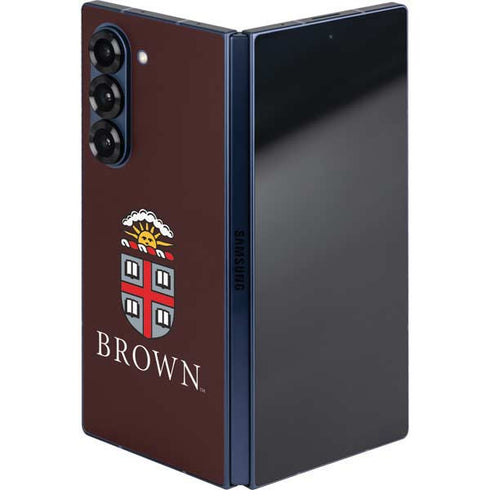 Brown University Primary Logo Galaxy Z Fold6 Skin