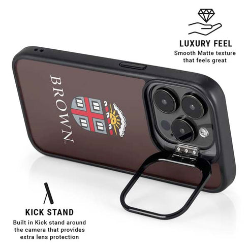 Brown University Primary Logo iPhone 14 Pro Max Kickstand Case