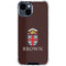 Brown University Primary Logo iPhone 15 Clear Case