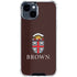 Brown University Primary Logo iPhone 15 Clear Case