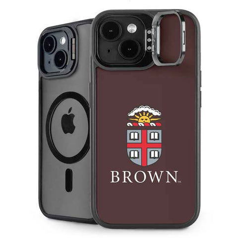 Brown University Primary Logo iPhone 15 Plus Kickstand Case