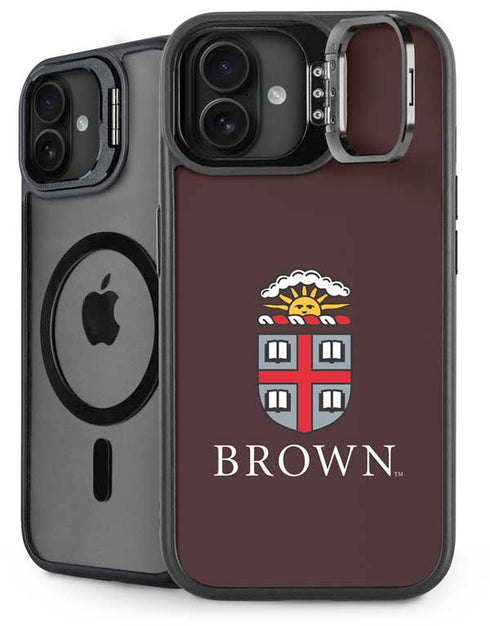 Brown University Primary Logo iPhone 16 Plus Kickstand Case