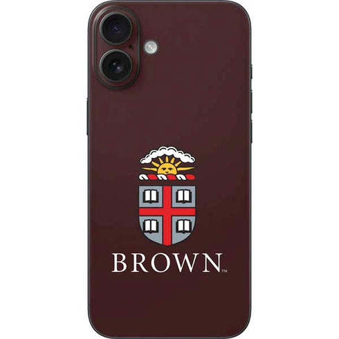 Brown University Primary Logo iPhone 16 Plus Skin