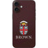 Brown University Primary Logo iPhone 16 Plus Skin