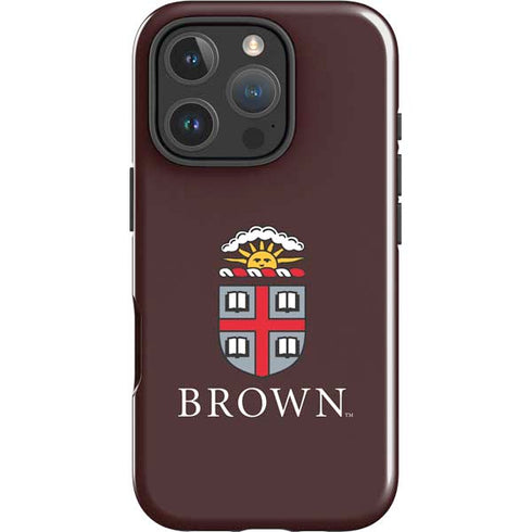 Brown University Primary Logo iPhone 16 Pro Max Impact Case