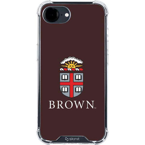 Brown University Primary Logo iPhone 16e Clear Case