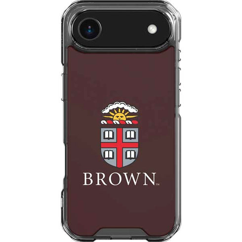 Brown University Primary Logo iPhone 17 Air Clear Case