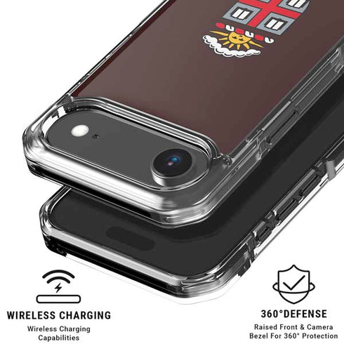 Brown University Primary Logo iPhone 17 Air Clear Case