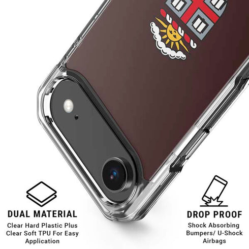 Brown University Primary Logo iPhone 17 Air Clear Case