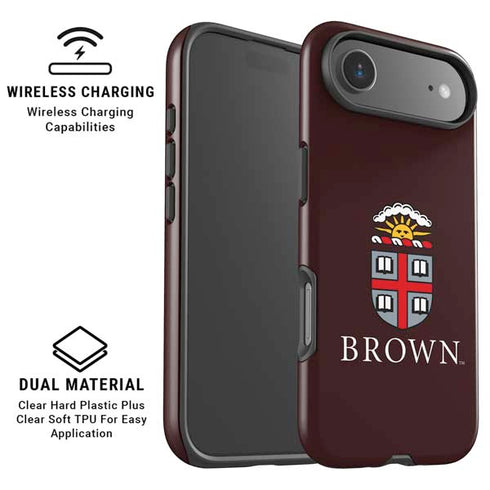 Brown University Primary Logo iPhone 17 Air Magsafe Impact Case