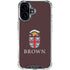 Brown University Primary Logo iPhone 17 Clear Case