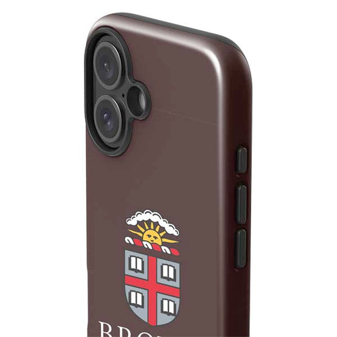 Brown University Primary Logo iPhone 17 Impact Case