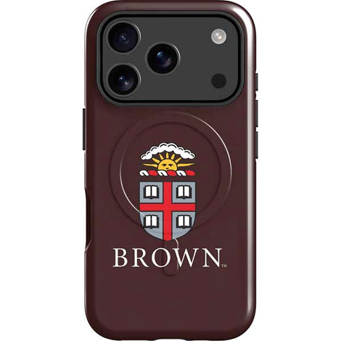 Brown University Primary Logo iPhone 17 Pro Magsafe Impact Case
