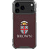 Brown University Primary Logo iPhone 17 Pro Max Clear Case