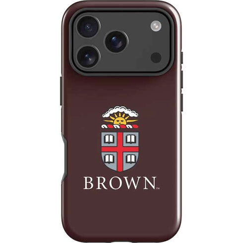 Brown University Primary Logo iPhone 17 Pro Max Impact Case