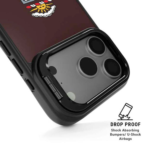 Brown University Primary Logo iPhone 17 Pro Max Kickstand Case