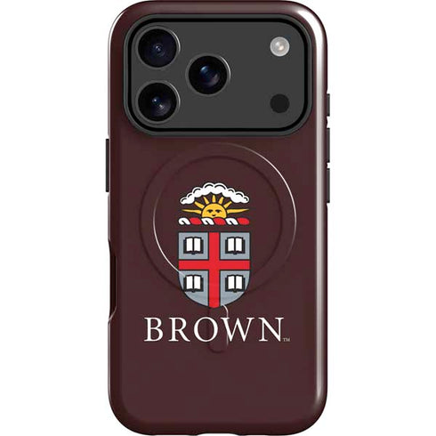 Brown University Primary Logo iPhone 17 Pro Max Magsafe Impact Case