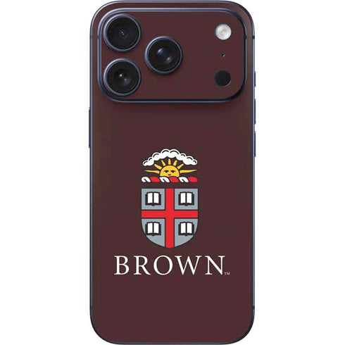 Brown University Primary Logo iPhone 17 Pro Skin
