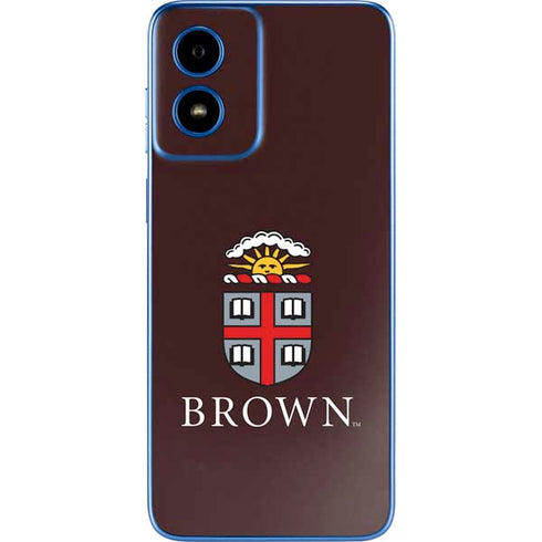 Brown University Primary Logo Moto G Play 4G (2024) Skin