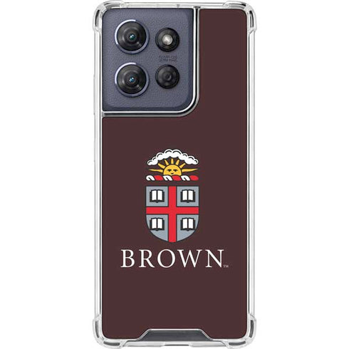 Brown University Primary Logo Moto G Play 5G (2025) Clear Case