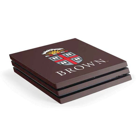 Brown University Primary Logo PlayStation PS4 Skins