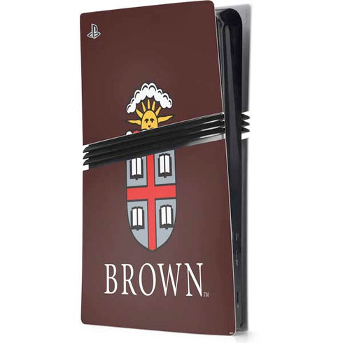 Brown University Primary Logo PS5 Pro Console Skin
