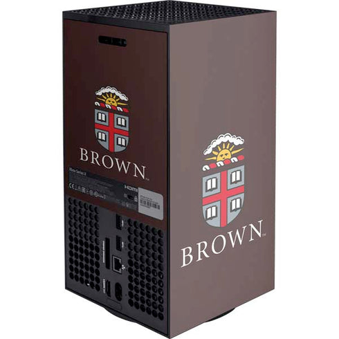 Brown University Primary Logo XBox Series X Digital Edition Console Skin