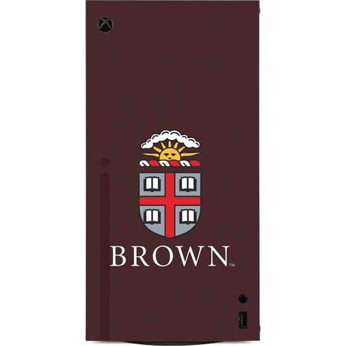 Brown University Primary Logo XBox Series X Digital Edition Console Skin