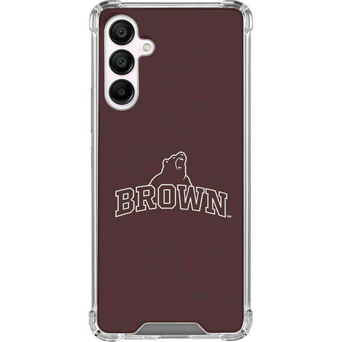Brown University Outlined Galaxy A16 5G Clear Case