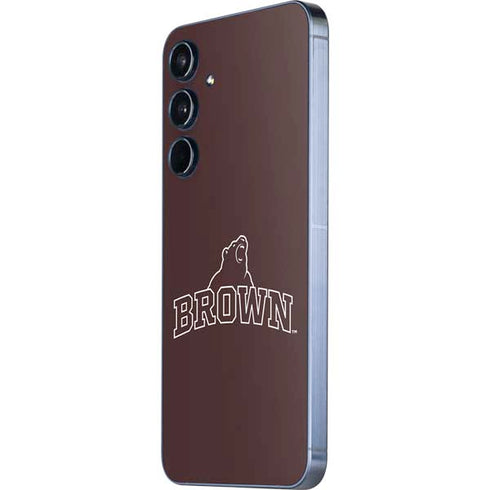 Brown University Outlined Galaxy A35 5G Skin