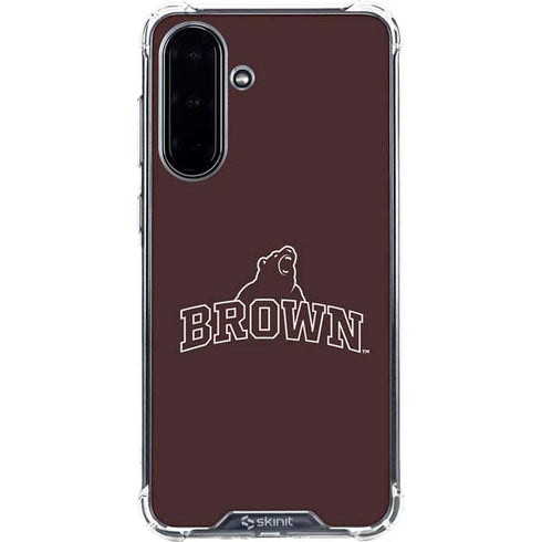 Brown University Outlined Galaxy A36 5G Clear Case