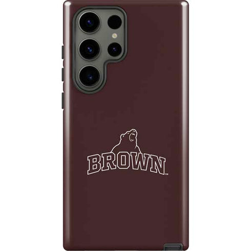 Brown University Outlined Galaxy S23 Ultra Pro Case