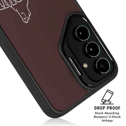 Brown University Outlined Galaxy S24 Kickstand Case