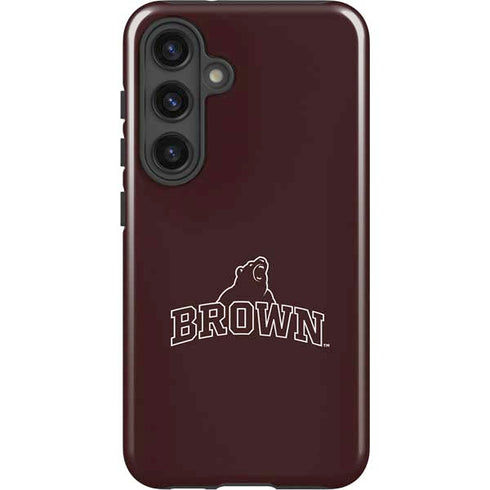Brown University Outlined Galaxy S25 Plus Impact Case