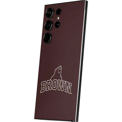 Brown University Outlined Galaxy S25 Ultra Skin