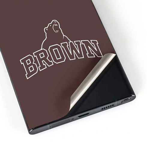 Brown University Outlined Galaxy S24 Ultra Skin