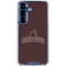 Brown University Outlined Galaxy S25 Plus Clear Case