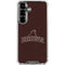 Brown University Outlined Galaxy S26 Clear Case