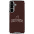 Brown University Outlined Galaxy S26 Clear Case