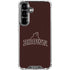 Brown University Outlined Galaxy S26 Plus Clear Case