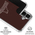 Brown University Outlined Galaxy S26 Plus Clear Case