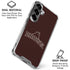Brown University Outlined Galaxy S26 Plus Clear Case