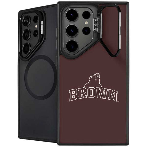 Brown University Outlined Galaxy S26 Ultra Kickstand Case
