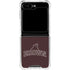 Brown University Outlined Galaxy Z Flip6 Clear Case