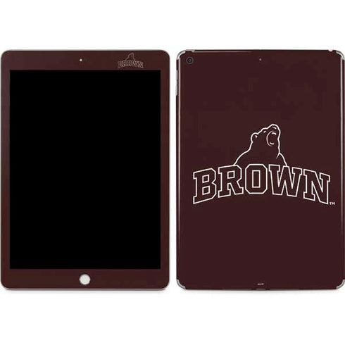 Brown University Outlined Apple iPad Skin