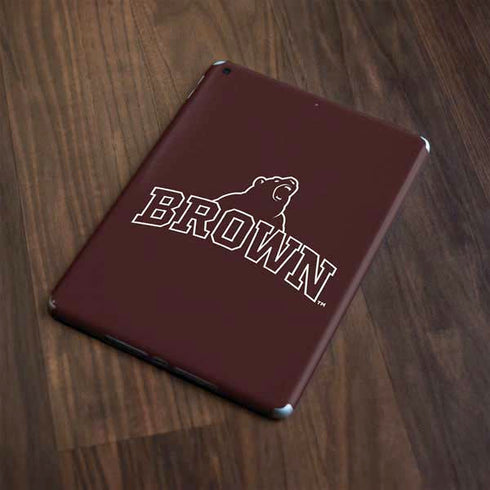 Brown University Outlined Apple iPad Skin
